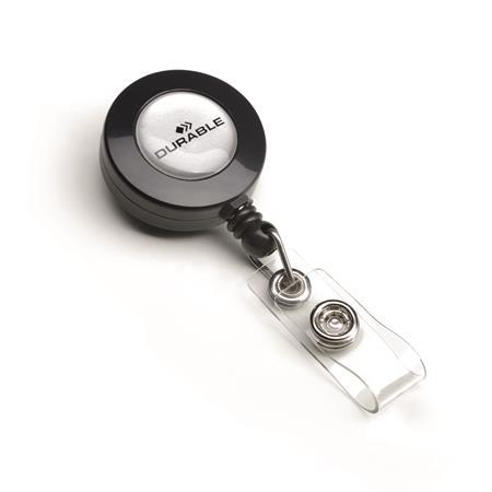 Výsuvný kotúč, s možnosťou vysunutia, na patent, DURABLE, čierna