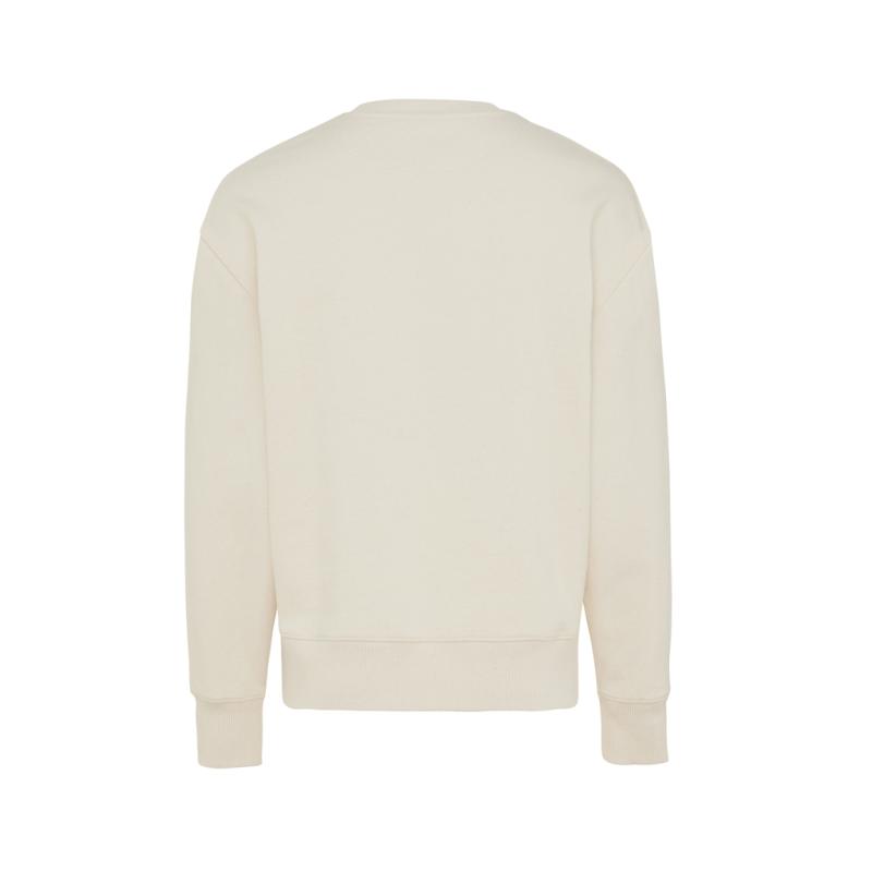 Mikina Iqoniq Kruger relaxed fit z recykl. bavlny natural raw 2