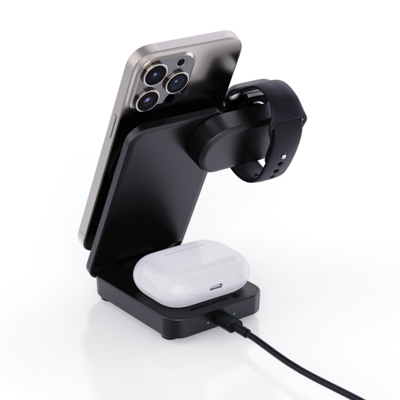 3v1 magnet. nabíjačka Urban Vitamin Arcadia RCS rplastic 15W čierna 3