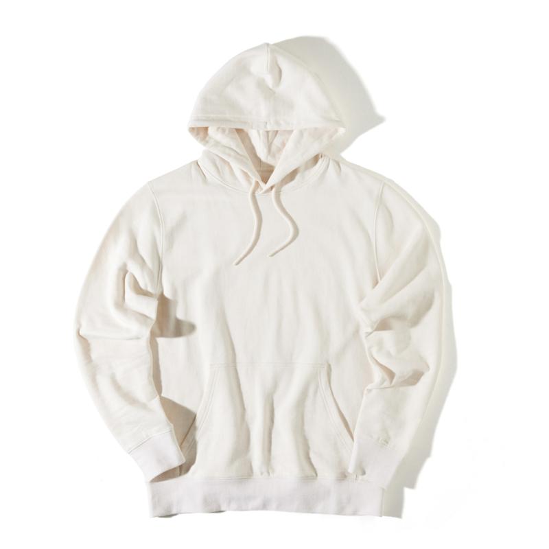 Ľahká mikina s kapucňou IQONIQ Rila z recykl. bavlny natural raw 4XL 3