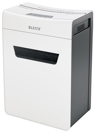 Skartovací stroj, konfetti, 10 listov, LEITZ "IQ Protect 10X"
