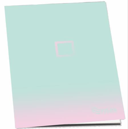 Zošit, A5, štvorčekový, 52 listov, PULSE "Pastel Colours" 3