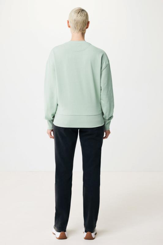 Mikina IQONIQ Kruger relaxed fit z recykl. bavlny Iceberg green XXXL 4