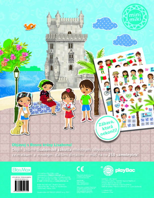 ROSA & LISABON – Mesto plné samolepiek 8