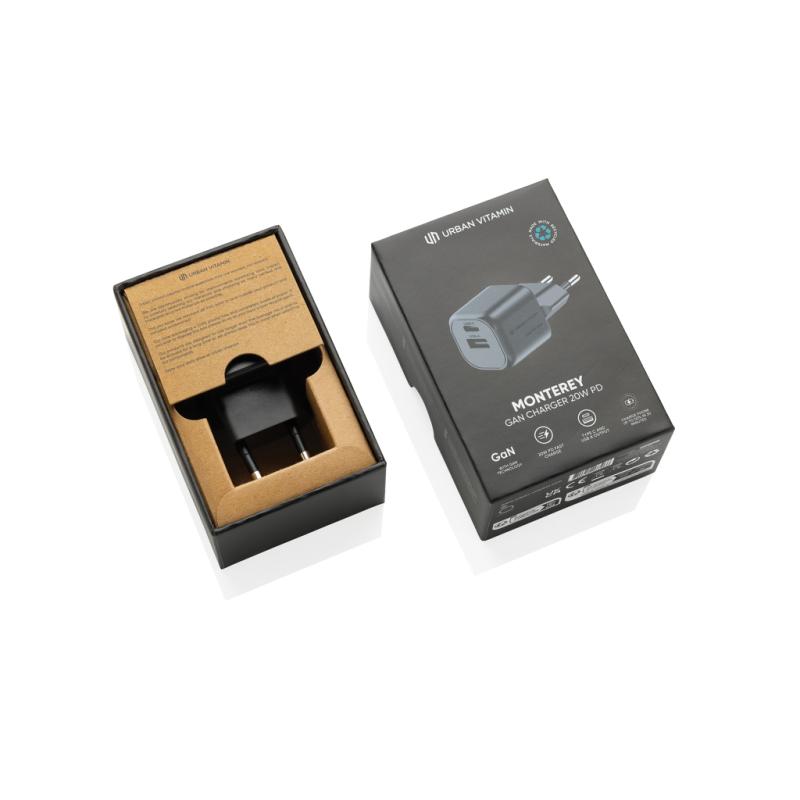 Urban Vitamin Santa Cruz RCS recykl. pl. 70W nabíjačka GAN čierna 14
