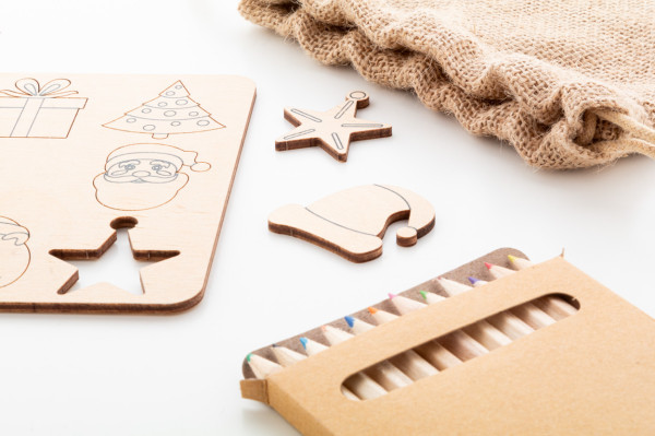 Ravya hra na vyfarbenie na prispôsobenie vianočných tvarov 2