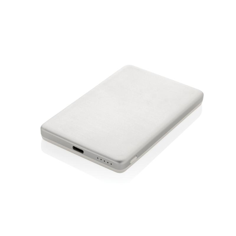 Magnetická powerbanka Orion 5000mAh 5W z RCS hliníka strieborná 1