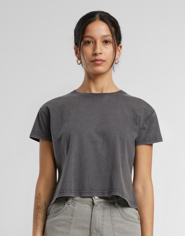 Ladies Vintage Cropped Tee 5