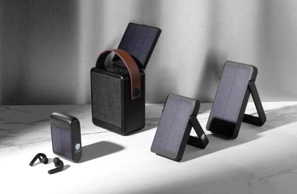 Solárna bezdrôt. powerbanka Skywave 5000mAh 10W z RCS RPET čierna 13