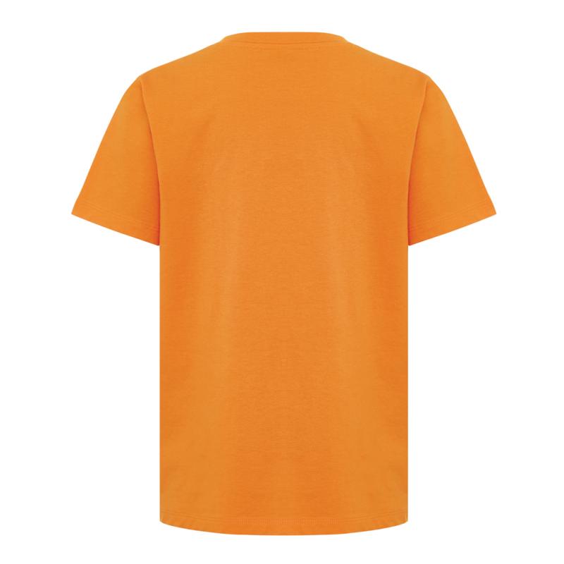 Detské tričko IQONIQ Koli z recykl. bavlny oranžová 7-8r (122-128cm) 2