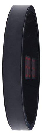 Nástenné hodiny, LED displej, 30 cm, ALBA "Horled", čierne 3