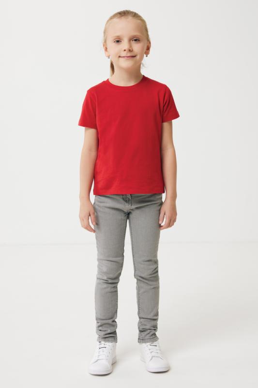Detské tričko IQONIQ Koli z recykl. bavlny červená 13-14r (158-164cm) 3
