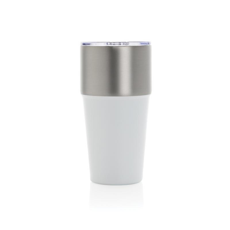 Termohrnček Fluid 500ml z RCS recyklovanej ocele biela 5