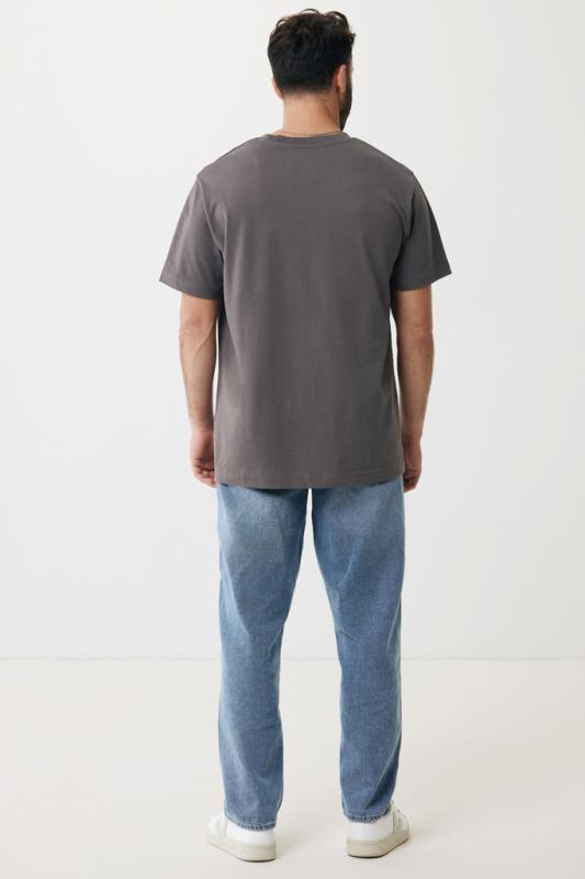 Tričko IQONIQ Kakadu relaxed fit z recykl. bavlny antracitová S 13