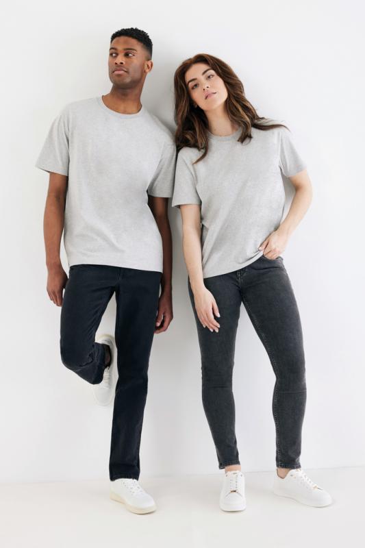 Tričko IQONIQ Teide z recykl. bavlny heather grey XS 4