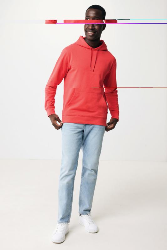 Mikina s kapucňou IQONIQ Jasper z recykl. bavlny luscious red XL 10