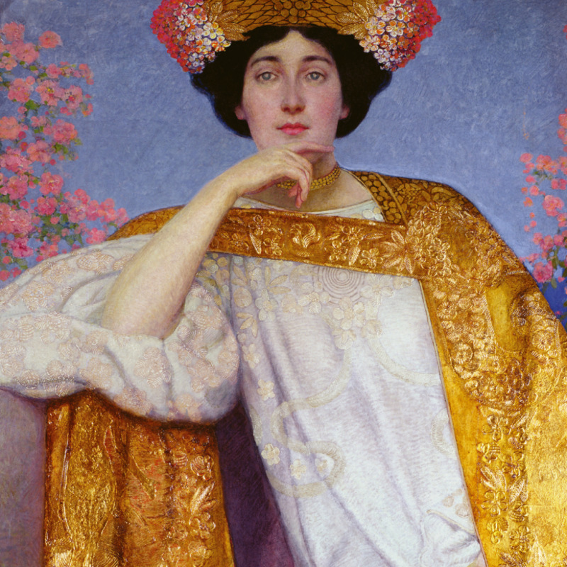 NOTIQUE Poznámkový kalendár Gustav Klimt 2027, 30 x 30 cm 3