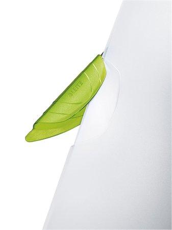 Rýchloviazač, s klipom, PP, A4, LEITZ "ColorClip Magic", zelený 3