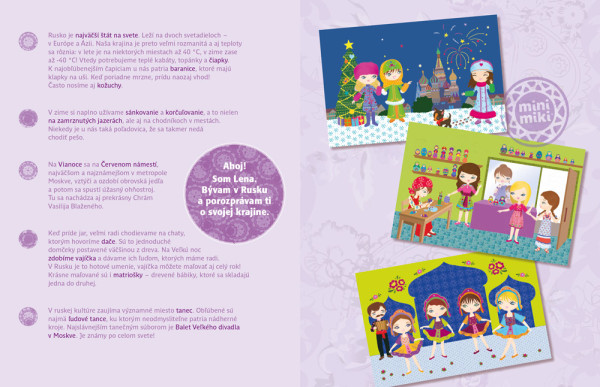 Šaty pre LENU – Kniha samolepiek 1