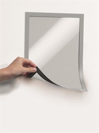 Informačný panel, A4, magnetický, DURABLE "DURAFRAME® MAGNETIC", strieborná 2