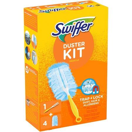 Súprava na čistenie prachu, 1 rukoväť + 4 hlavice, SWIFFER "Duster" 1