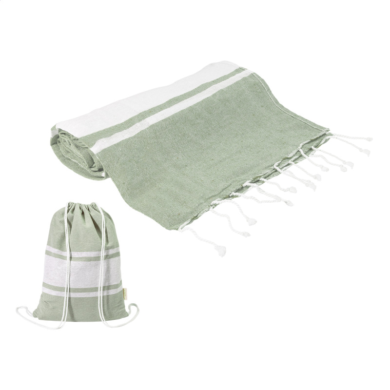 Tortuga plážový uterák z recyklovanej bavlny a taška so sťahovacou šnúrkou 2