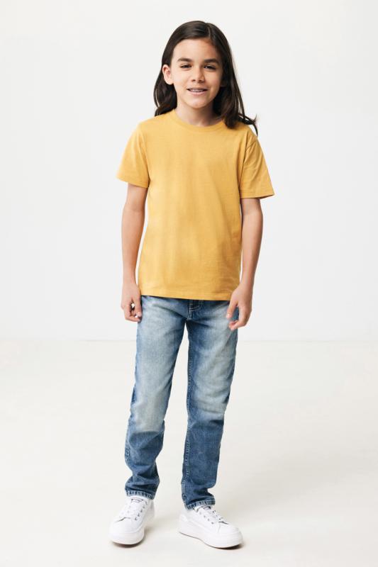 Detské tričko IQONIQ Koli z recykl. bavlny ochre yellow 13-14r (158-164cm) 9