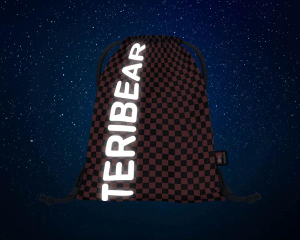 BAAGL Vrecko na obuv TERIBEAR červené 3