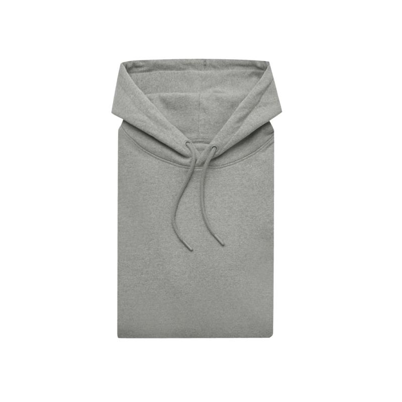 Nefarbená mikina s kapucňou IQONIQ Torres z recykl. bavlny heather grey M 4
