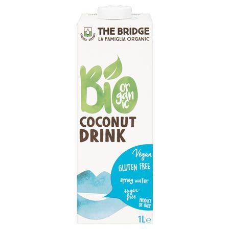 Kokosový nápoj, bio, 1 l, THE BRIDGE 1