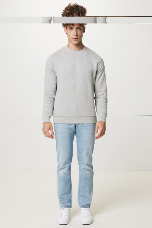 Ľahká mikina IQONIQ Etosha z recykl. bavlny light heather grey L 10