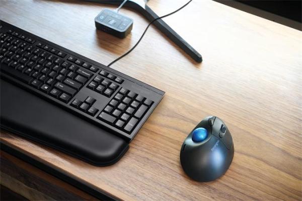 Myš, bezdrôtová, optická, KENSINGTON "TB450", čierna 4