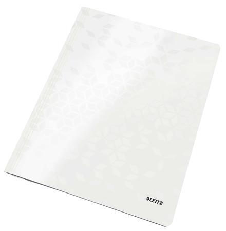 Rýchloviazač, laminovaný kartón, A4, LEITZ "Wow", biela 1