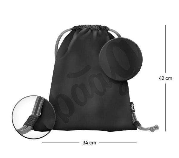 BAAGL Vrecko na obuv Logo black 1