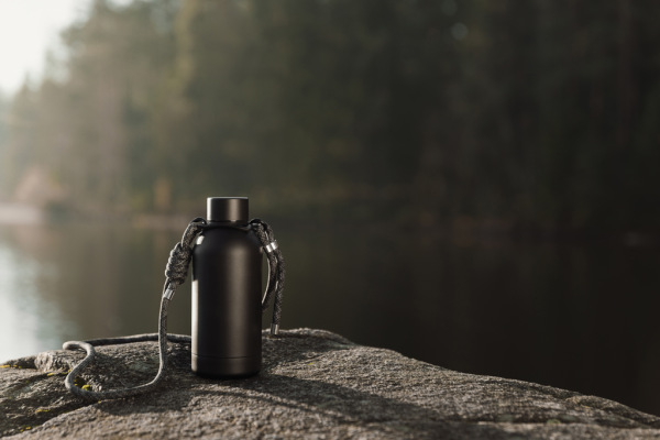 VINGA Parks RCS fľaša z nehrdzavejúcej ocele, 400 ml čierna 9