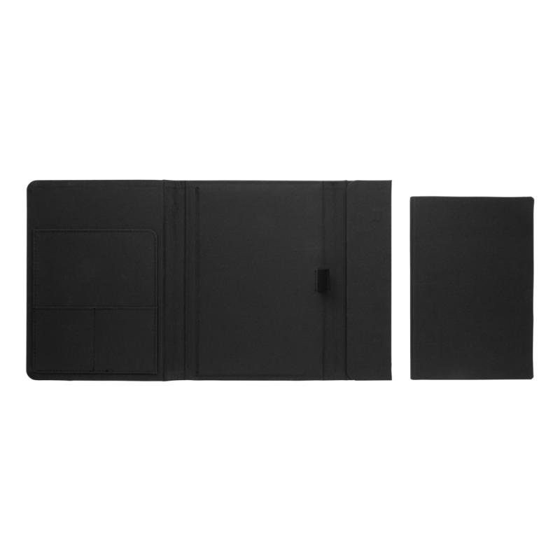 Portfólio A5 s magnetickým zapínaním Impact z RPET AWARE™ čierna 4
