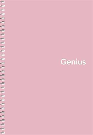 Špirálový zošit, štvorčekový, A5, 80 listov, PP obal, SHKOLYARYK "Genius Pastel", mix 3