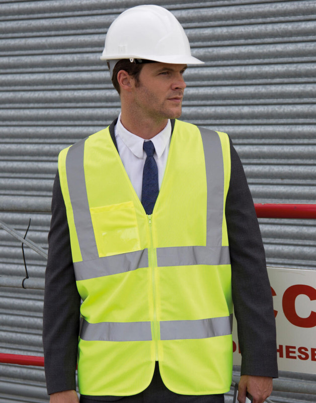 Zip I.D Safety Tabard 1