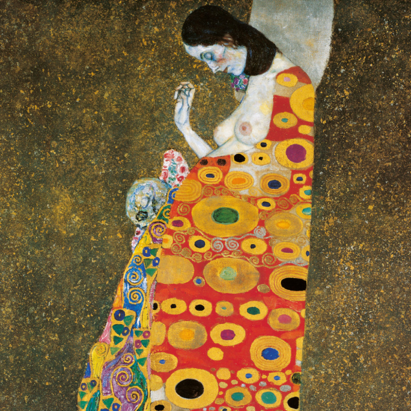 NOTIQUE Poznámkový kalendár Gustav Klimt 2027, 30 x 30 cm 4