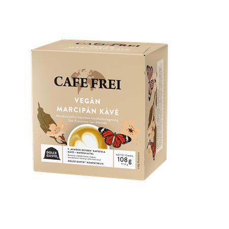 Kávové kapsule, kompatibilné s Dolce Gusto, 9 ks, CAFE FREI "Vegánska marcipánová káva“ 1