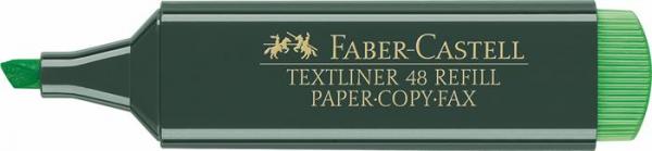Zvýrazňovač, 1-5 mm, FABER-CASTELL, "Textliner 48", zelený 1
