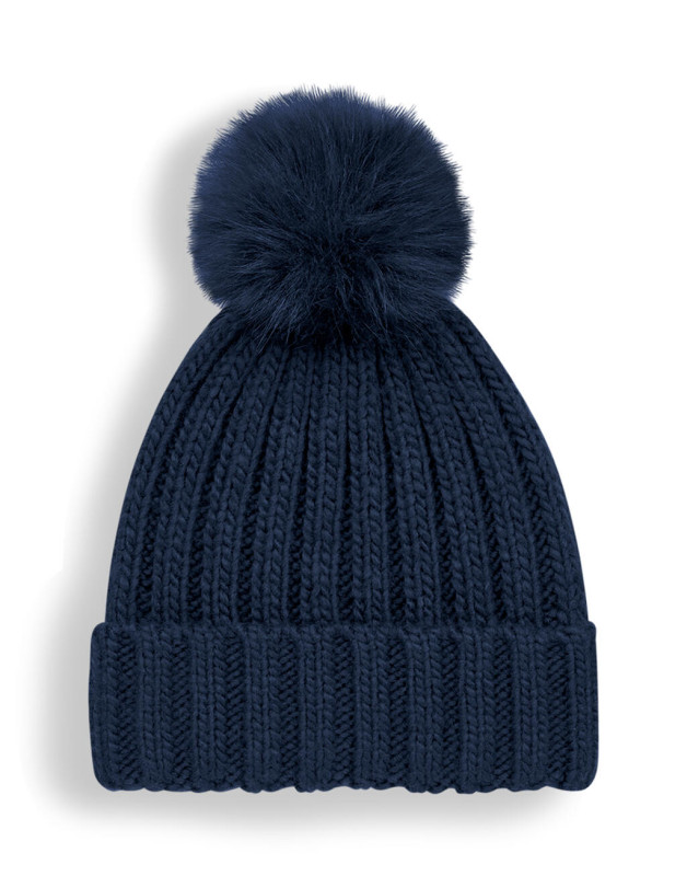 Čiapka s brmbolcom Chunky Beanie 4