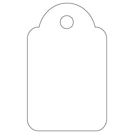 Cenové etikety,18×29 mm, APLI, biele 2