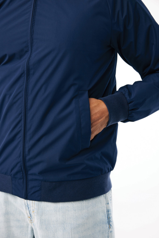 IQONIQ Odin mestská bunda z recyklovaného polyesteru námornícka modrá 4XL 14