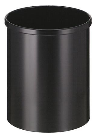 Odpadkový kôš, kovový, 15 l, VEPA BINS, čierna 1