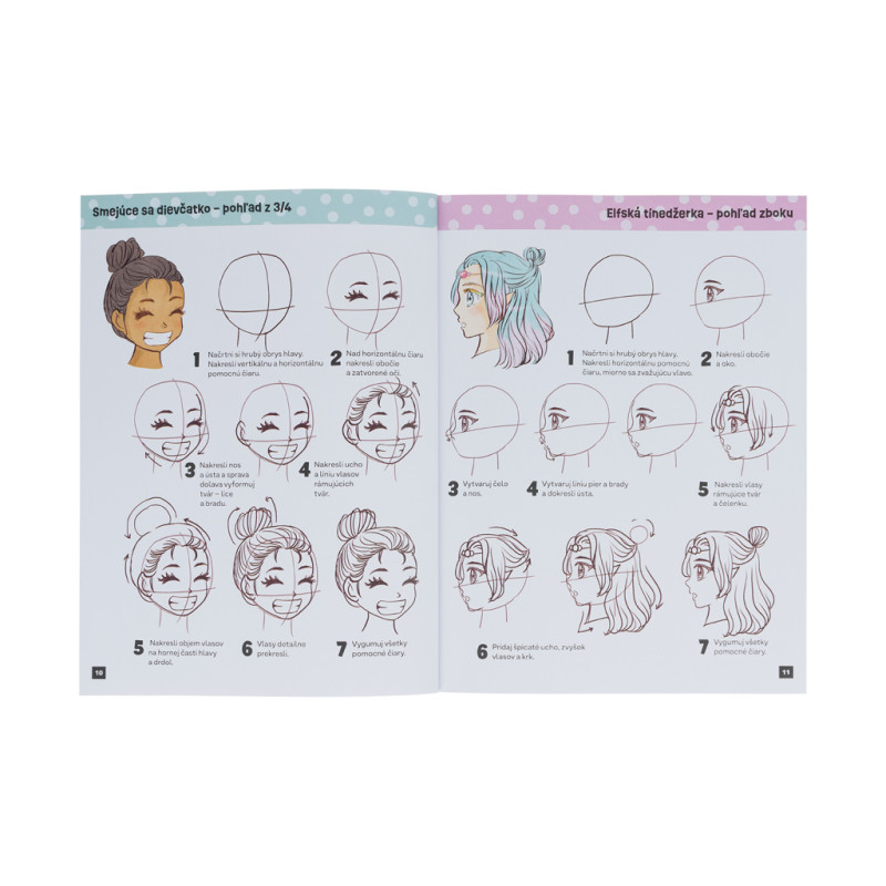 Ako kresliť KAWAII MANGA: MÓDA – Krok za krokom s MISAKO 3