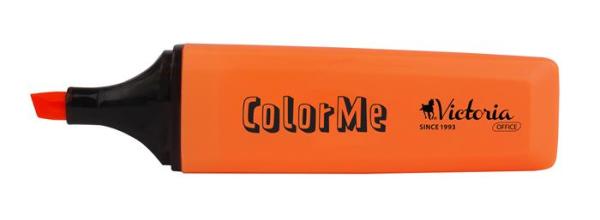 Zvýrazňovač, 1-5 mm, VICTORIA OFFICE, "ColorLine", oranžová 2