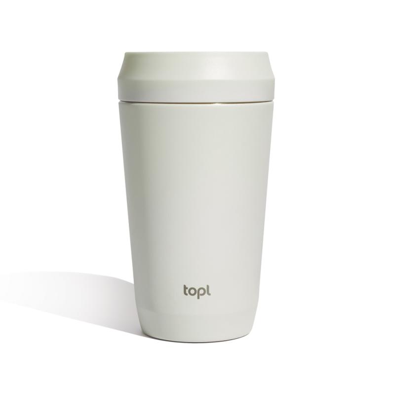 Termohrnček Topl To Go 354 ml z RCS recyklovanej ocele biela