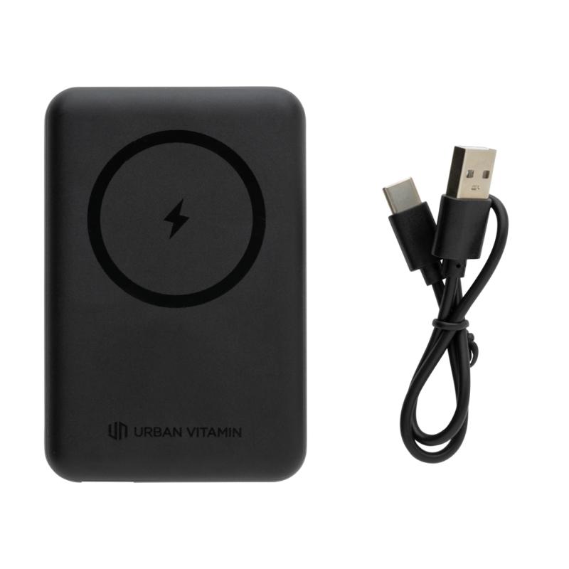 Powerbanka Urban Vitamin Los Altos 5000mAh z RCS rec. plastu čierna 6