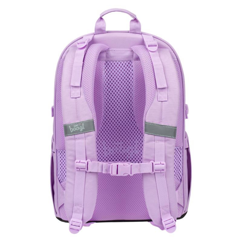 BAAGL Školský batoh Core Lavender 3